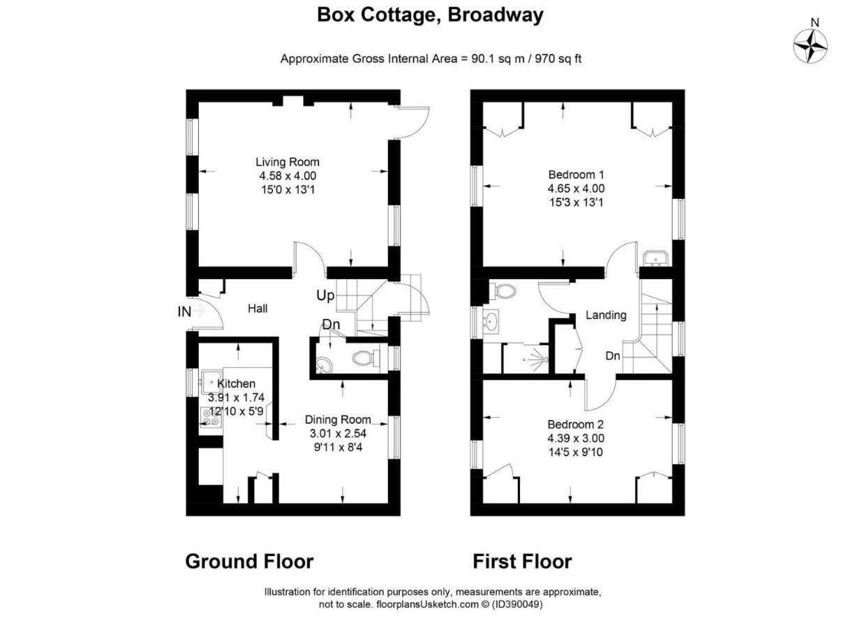 Box Cottage Бродвей Екстер'єр фото